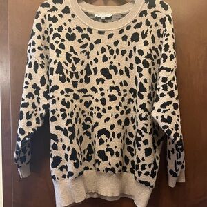 Animal Print Sweater